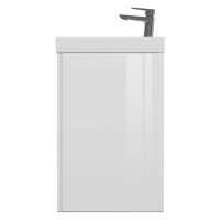 Тумба под раковину Cersanit Moduo SB-SZ-MOD-MO40/Wh, 40 см, подвесная, белая