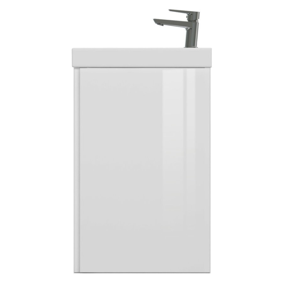 Тумба под раковину Cersanit Moduo SB-SZ-MOD-MO40/Wh, 40 см, подвесная, белая