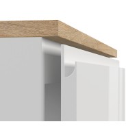 Тумба под раковину Cersanit Moduo SB-SZ-MOD80-BL/Wh, 80 см, подвесная, под столешницу, белая