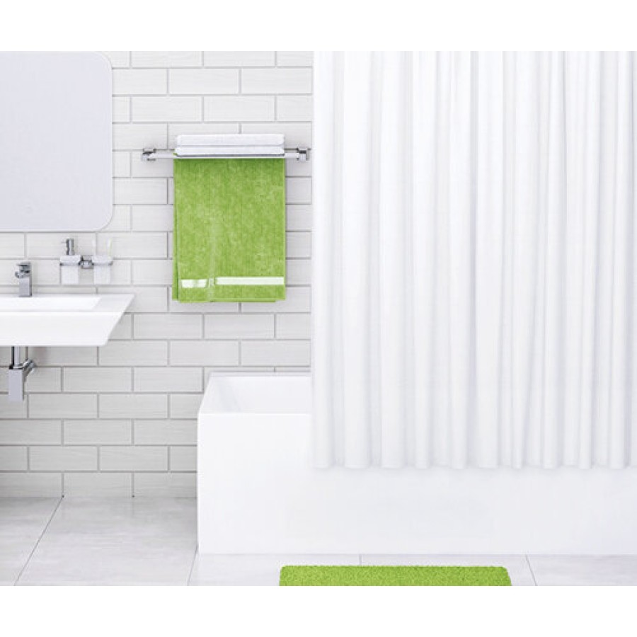 Штора для ванной WasserKraft Vils SC-10201, 180 x 200 см, навесная, цвет белый