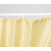 Штора для ванной WasserKraft Oder SC-30101, 180 x 200 см, навесная, желтый