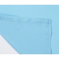 Штора для ванной WasserKraft Oder SC-30201, 180 x 200 см, навесная, голубой