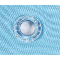 Штора для ванной WasserKraft Oder SC-30201, 180 x 200 см, навесная, голубой