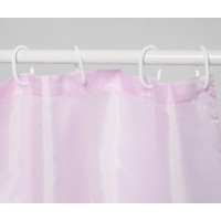 Штора для ванной WasserKraft Oder SC-30401, 180 x 200 см, навесная, цвет розовый