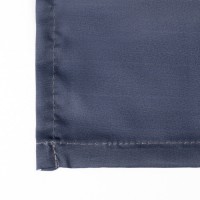 Штора для ванной WasserKraft Eidar SC-33301, 180 x 200 см, навесная, черный/белый