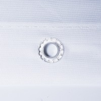 Штора для ванной WasserKraft Isen SC-40101, 180 x 200 см, навесная, розовый/белый