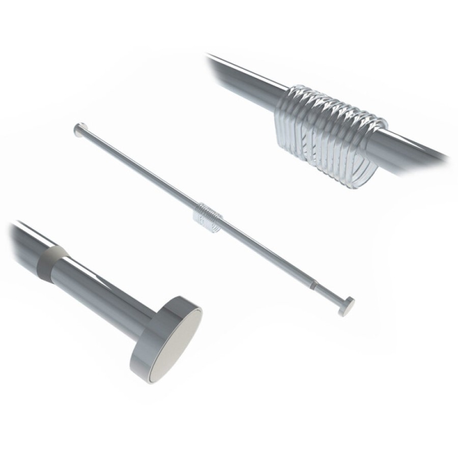 Карниз для ванны WasserKraft Dinkel SC-461120, 110 - 200 см, хром