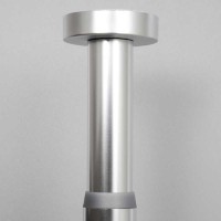 Карниз для ванны WasserKraft Dinkel SC-461120, 110 - 200 см, хром