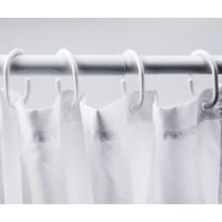 Штора для ванной WasserKraft Main, 180 x 200 см, навесная, SC-47101, разноцветный