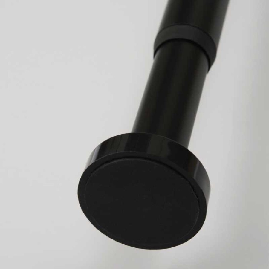 Карниз для ванны WasserKraft Elbe SC-721121, 110 - 200 см, черный