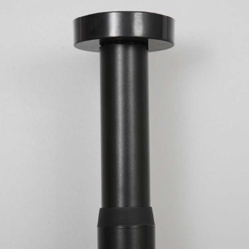 Карниз для ванны WasserKraft Elbe SC-721121, 110 - 200 см, черный