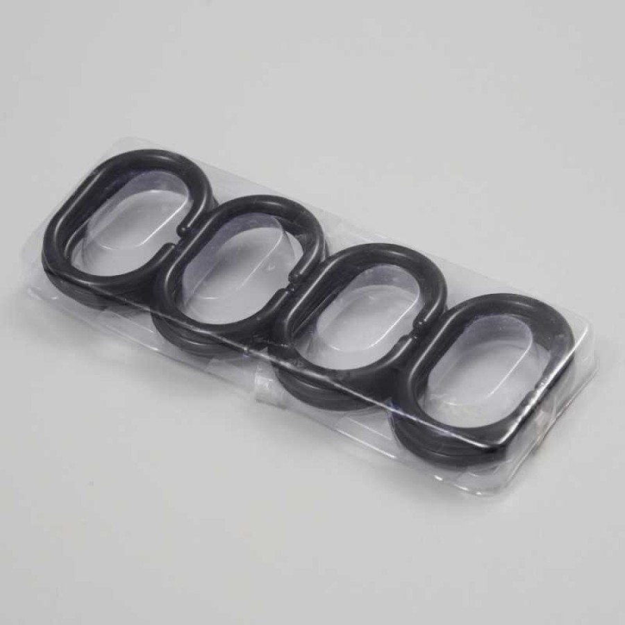 Карниз для ванны WasserKraft Elbe SC-721121, 110 - 200 см, черный