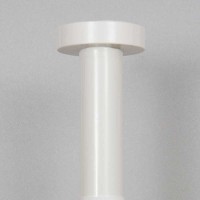 Карниз для ванны WasserKraft Kammel SC-831120, 110 - 200 см, белый