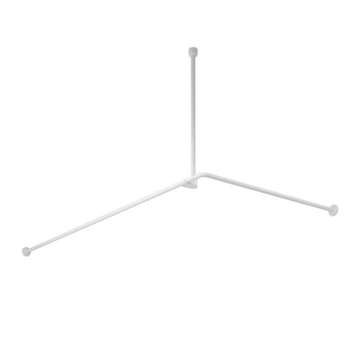 Карниз для ванны WasserKraft Kammel SC-839018, 90 х 180 см, белый