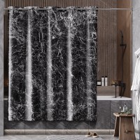 Штора для ванной WasserKraft Aland SC-85105, 200 x 200 см, навесная, белый/черный