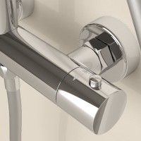Душевая система Sancos Teo SC11001CH, термостатическая, хром