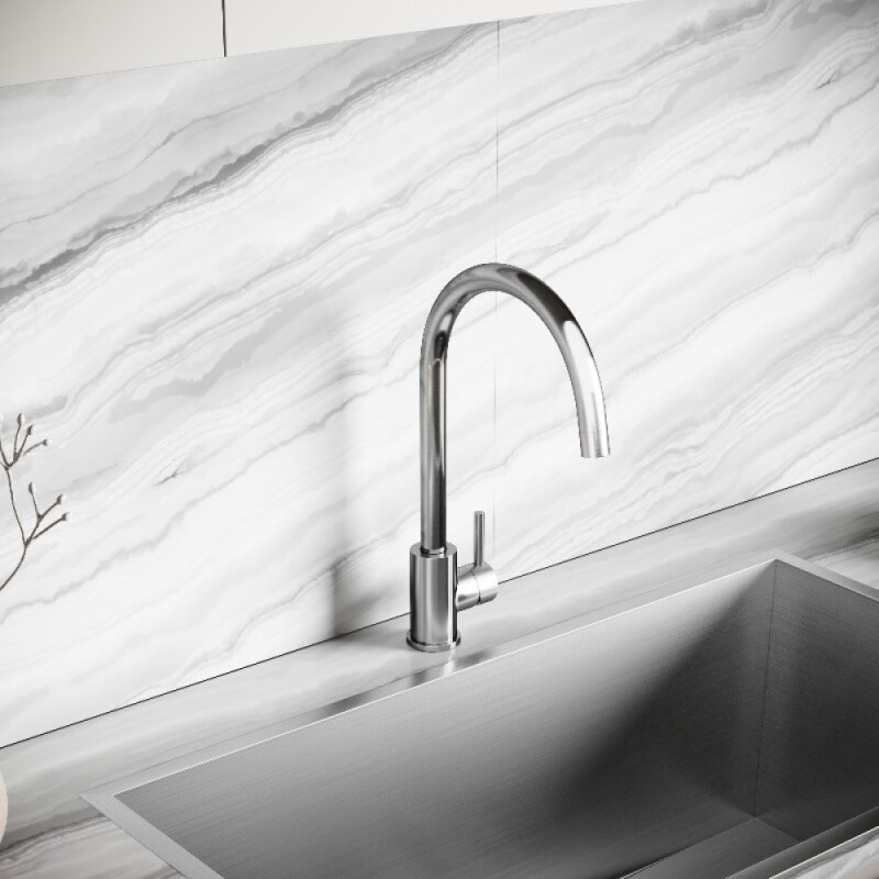Смеситель для кухонной мойки Sancos Stainless SC12001SS, цвет нержавеющая сталь