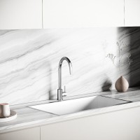 Смеситель для кухонной мойки Sancos Stainless SC12001SS, цвет нержавеющая сталь