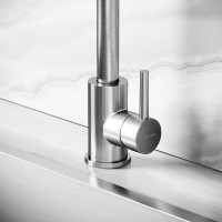 Смеситель для кухонной мойки Sancos Stainless SC12001SS, цвет нержавеющая сталь