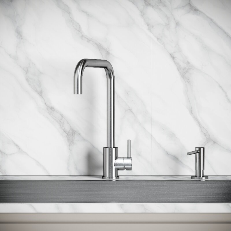 Смеситель для кухонной мойки Sancos Stainless SC12002SS, цвет нержавеющая сталь