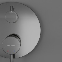 Душевая система Sancos Select SC3003CH, цвет хром