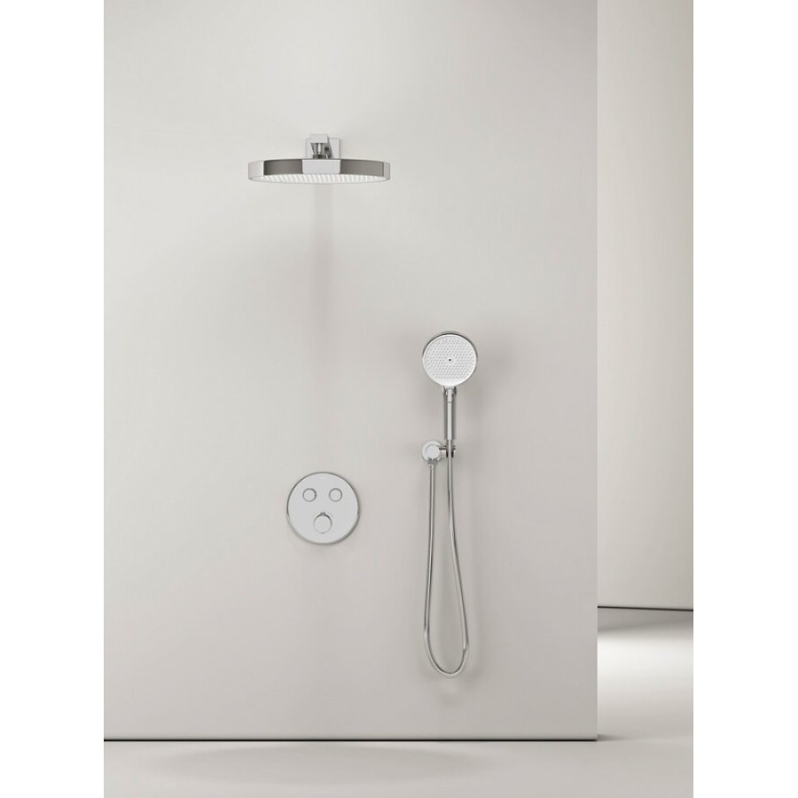 Душевая система Sancos Space SC3006CH, термостатическая, хром