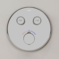 Душевая система Sancos Space SC3006CH, термостатическая, хром