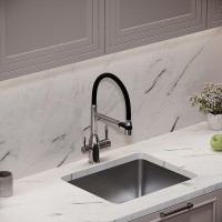 Смеситель для кухонной мойки Sancos Garda SC4009CH, с подключением к фильтру, с гибким изливом, цвет хром
