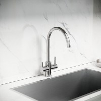 Смеситель для кухонной мойки Sancos Taper SC4012BN, с подключением к фильтру, цвет брашированный никель