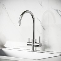Смеситель для кухонной мойки Sancos Taper SC4012BN, с подключением к фильтру, цвет брашированный никель