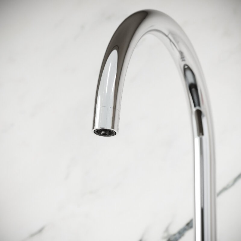 Смеситель для кухонной мойки Sancos Taper SC4012CH, с подключением к фильтру, цвет хром