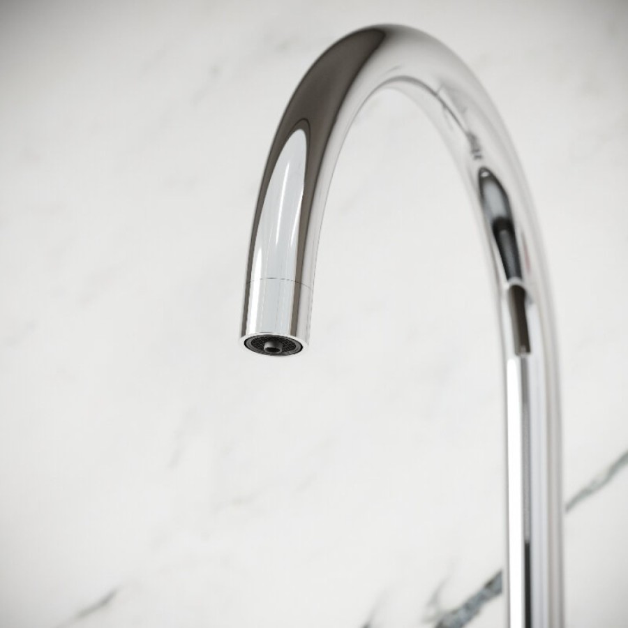 Смеситель для кухонной мойки Sancos Taper SC4012CH, с подключением к фильтру, цвет хром