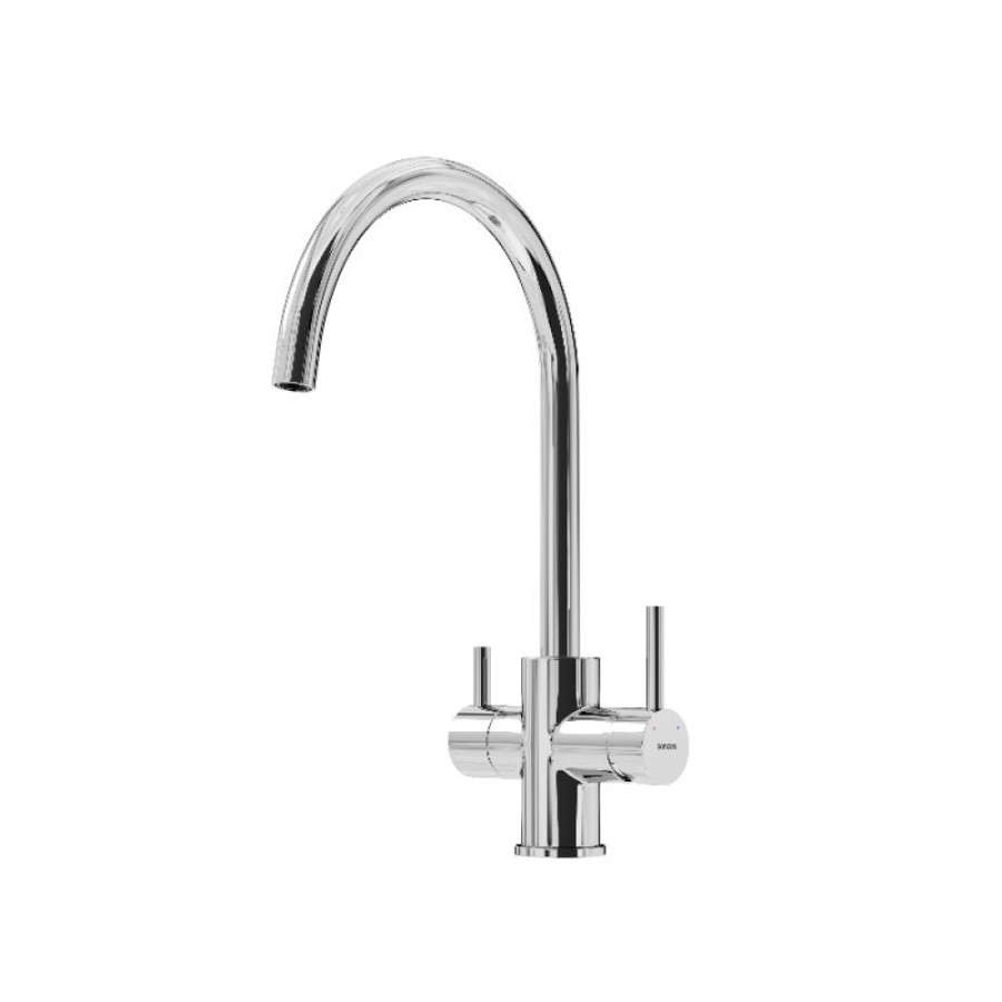 Смеситель для кухонной мойки Sancos Taper SC4012CH, с подключением к фильтру, цвет хром