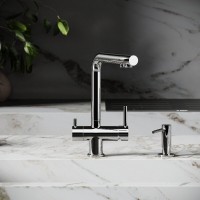 Смеситель для кухонной мойки Sancos Foster SC4014СH, с подключением к фильтру, цвет хром