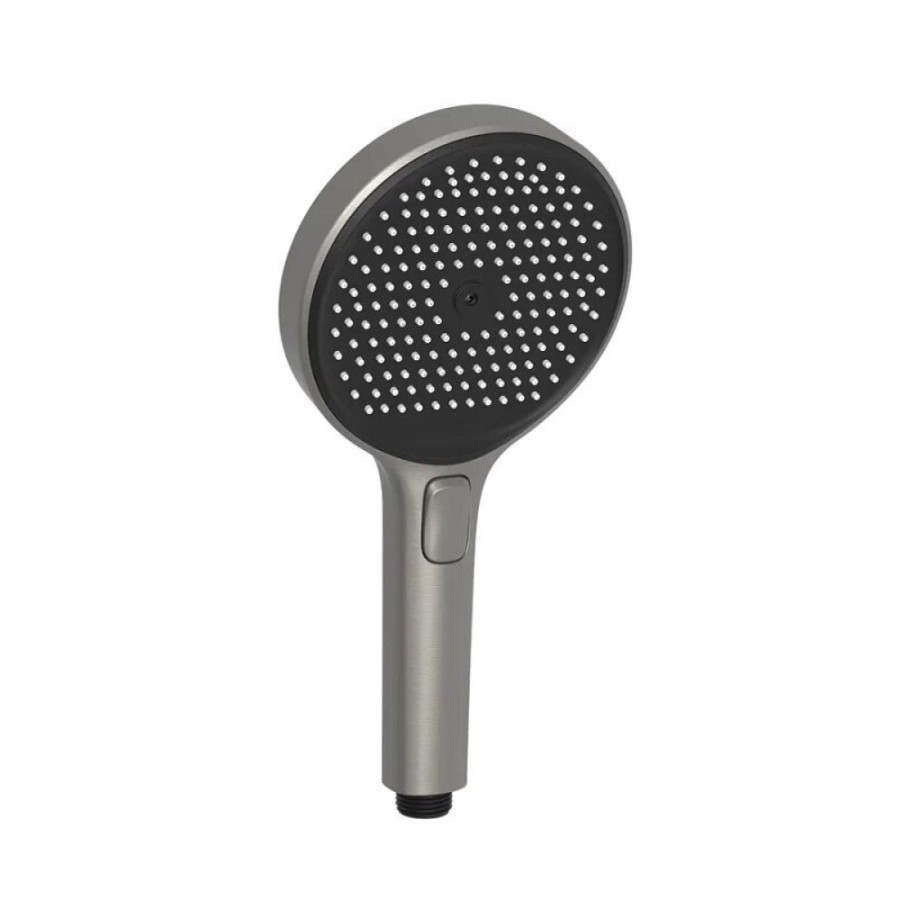 Душевая лейка Sancos Nok SC6001GG, 3 режима, цвет вороненая сталь, gunmetal/черный матовый