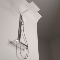 Душевая система Sancos Vos SC6100CH, термостатическая, хром