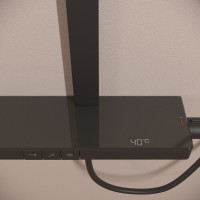 Душевая система Sancos Vos SC6100MB, термостатическая, черный матовый