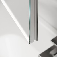 Зеркальный шкаф Sancos Evoke SC80100, 100 см, LED подсветка, бесконтактное управление, серый