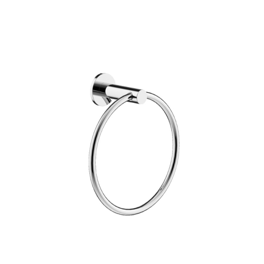 Полотенцедержатель-кольцо Sancos Base SC9029CH, 18 см, хром