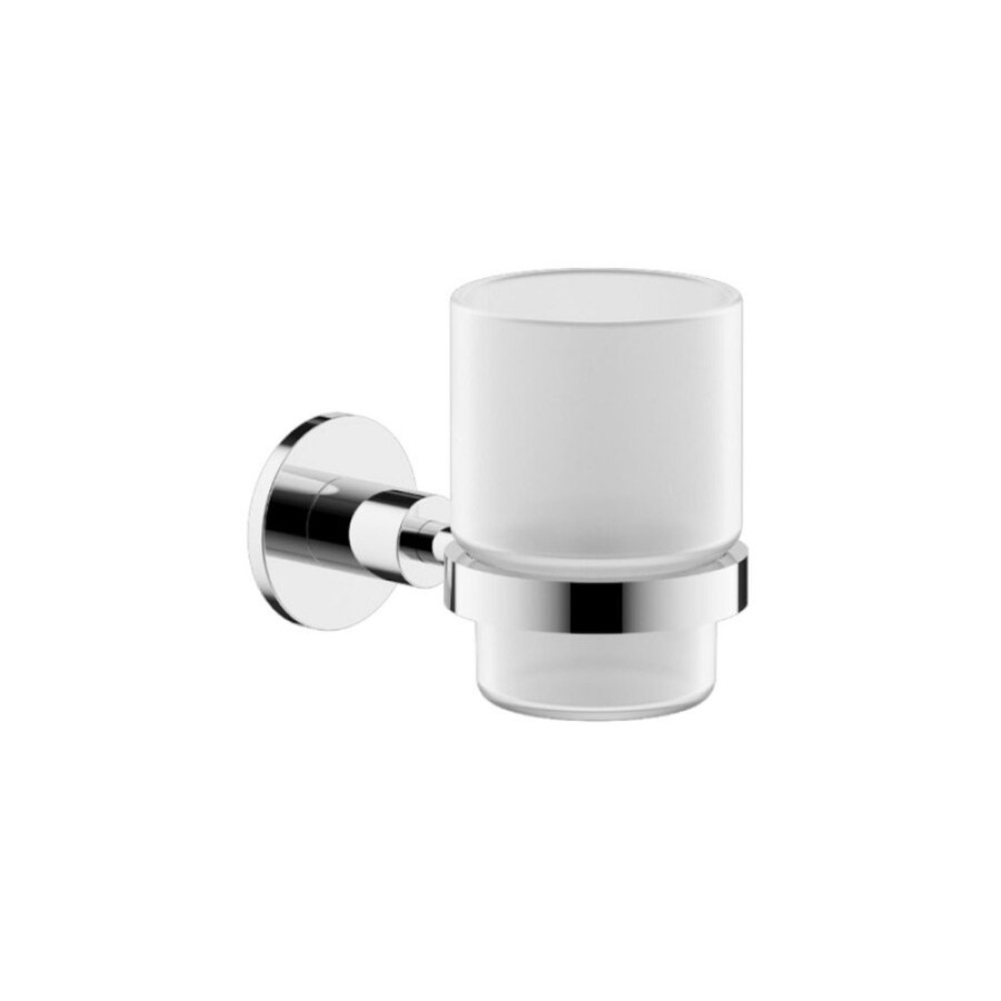 Стакан для зубных щеток Sancos Base SC9030CH, держатель хром