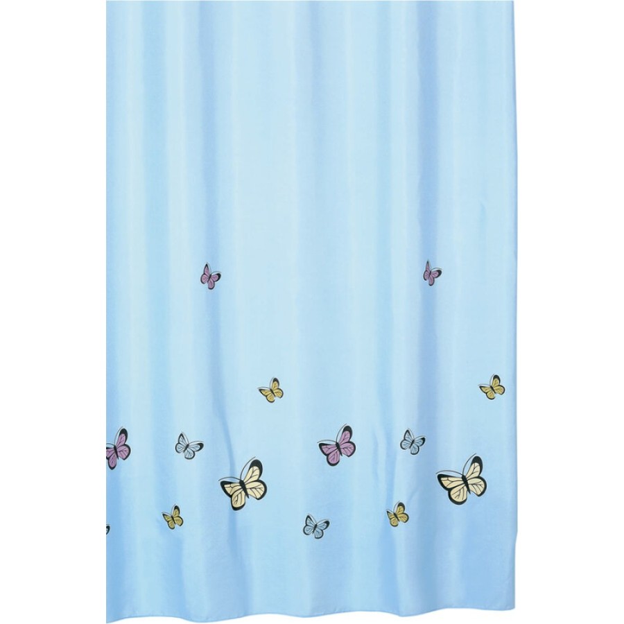 Штора для ванной Iddis Blue Butterfly SCID031P