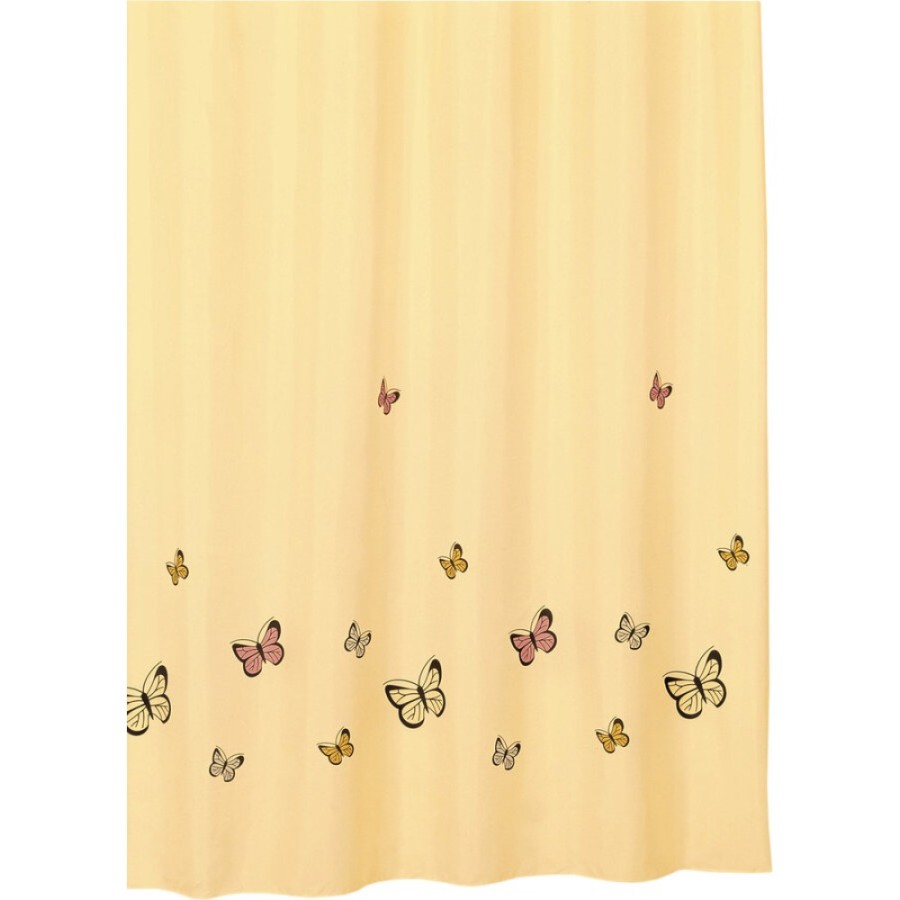 Штора для ванной Iddis Yellow Butterfly SCID033P