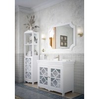 Зеркало Corozo Манойр 105 SD-00000272, 105 см, подвесное, белое