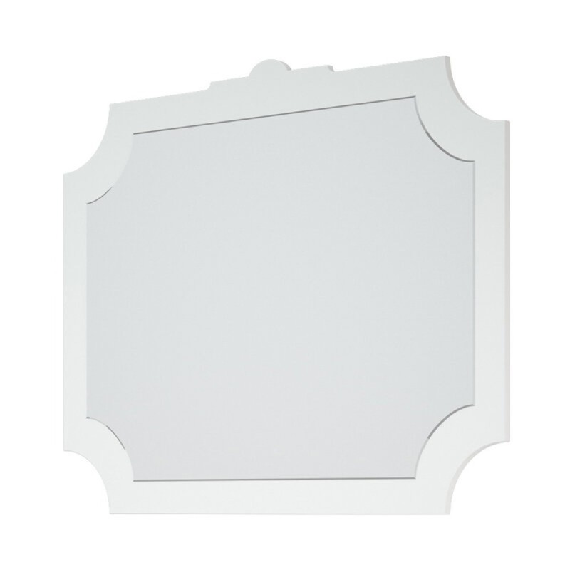 Зеркало Corozo Манойр 105 SD-00000272, 105 см, подвесное, белое