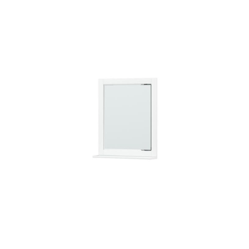 Зеркало Corozo Техас 60 с полкой SD-00000276, 60 см, подвесное, белое