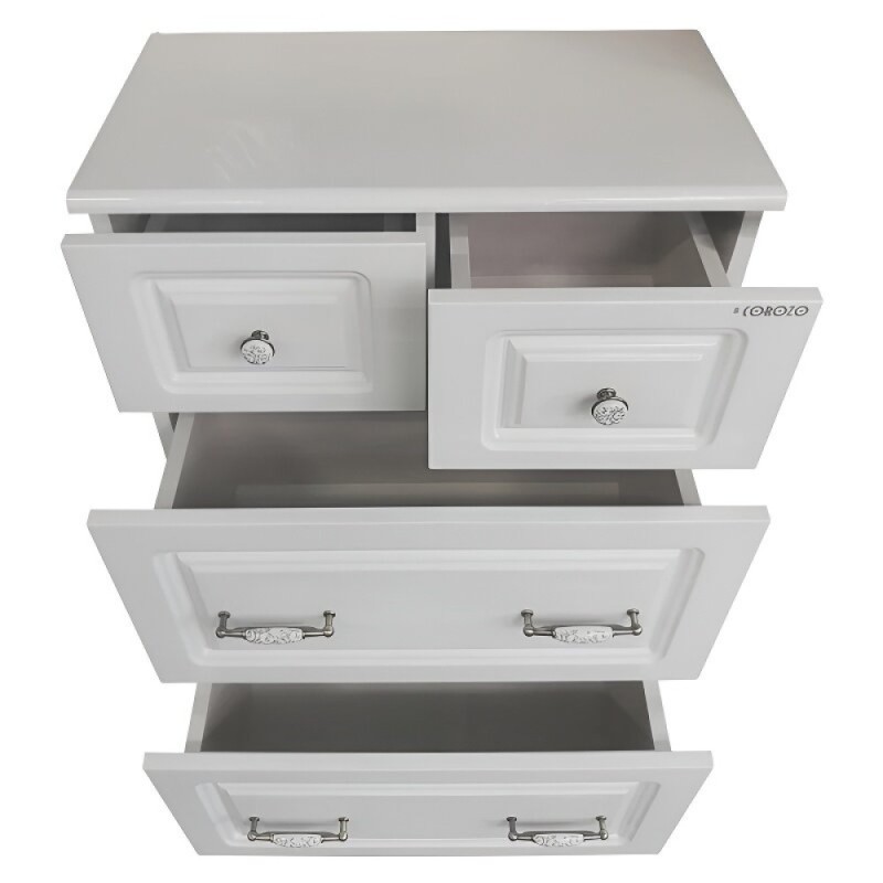 Комод Corozo Классика 55 SD-00000329, 55 см, напольный, белый