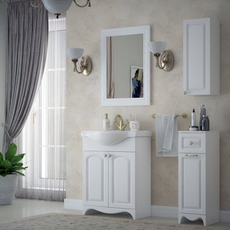 Комод Corozo Классика 30 SD-00000336, 30 см, напольнй, белый