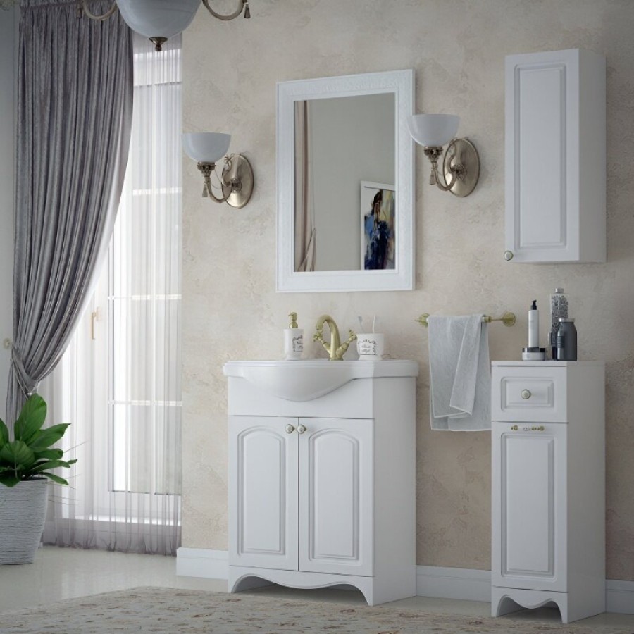 Комод Corozo Классика 30 SD-00000336, 30 см, напольнй, белый