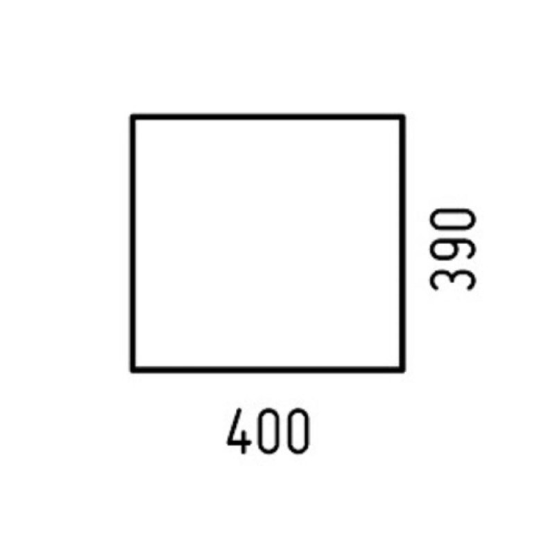 Шкафчик Corozo Огайо SD-00000632 40 подвесной, белый