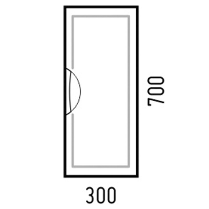 Шкаф подвесной Corozo Монро 30 SD-00000679, 30 см, белый